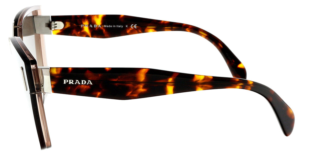 Prada PR 16TS VIQ6S1 CATWALK Light Brown Cateye Sunglasses
