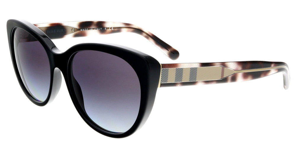 Burberry BE4224 30018G56 Black Cat Eye  Sunglasses