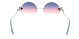 Fendi FF 0243/S 0TJV Silver Round Sunglasses