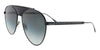 Jimmy Choo  Black Aviator Sunglasses