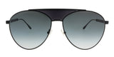 Jimmy Choo AVE/S 807 Black Aviator Sunglasses