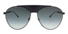 Jimmy Choo AVE/S 807 Black Aviator Sunglasses