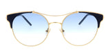 Jimmy Choo LUE/S 0LKS Gold/Blue Cat Eye Sunglasses