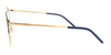 Jimmy Choo LUE/S 0LKS Gold/Blue Cat Eye Sunglasses