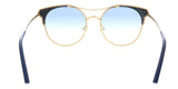 Jimmy Choo LUE/S 0LKS Gold/Blue Cat Eye Sunglasses