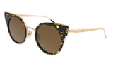 Max Mara   Dark Tortoise Cateye Sunglasses