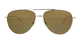 Montblanc MB0074S-003  Black  Aviator Sunglasses