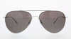 Montblanc MB0037S-001 Silver Aviator Sunglasses