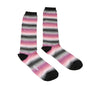 Missoni  Pink/Black Striped Knee Length Socks