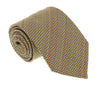Missoni U4313 Gold/Red Basketweave 100% Silk Tie