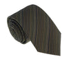 Missoni U5055 Gold/Brown Sharkskin 100% Silk Tie