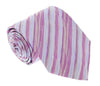 Missoni U4311 Purple Bar Code 100% Silk Tie