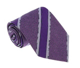 Missoni U4803 Purple Repp 100% Silk Tie