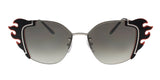Prada  PR59VS 4275O0 ABSOLUTE Silver/Black Orange Cateye  Sunglasses