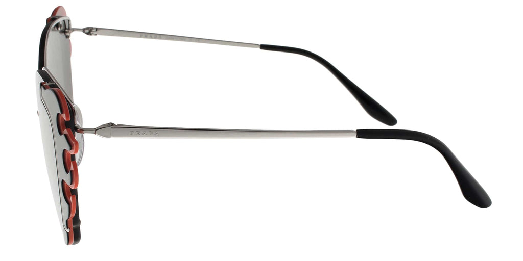 Prada  PR59VS 4275O0 ABSOLUTE Silver/Black Orange Cateye  Sunglasses