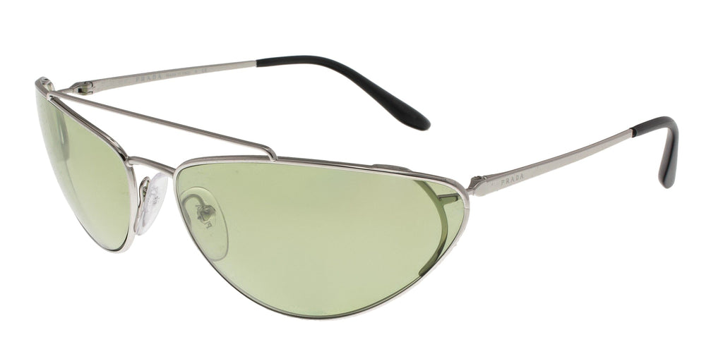 Prada   Silver  Cateye  Sunglasses