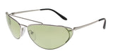 Prada   Silver  Cateye  Sunglasses