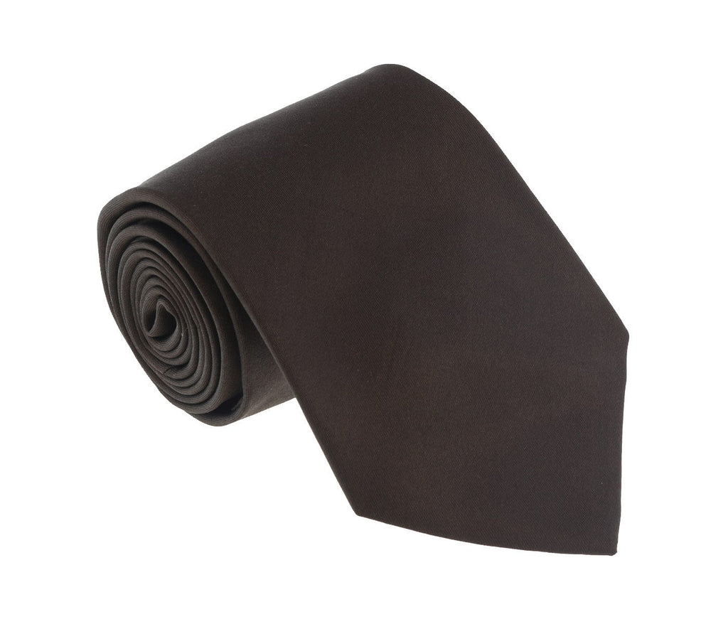 Roberto Cavalli  Dark Brown Solid Tie