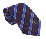 Roberto Cavalli  Purple Repp Tie