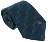 Roberto Cavalli  Green Regimental Stripe Tie