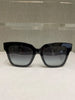 Dolce & Gabbana  Black Square Houndstooth Sunglasses