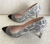 Bailarinas SUSI GG Beige/Black Snake Embossed Classic Pump