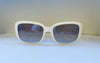 Valentino   Ivory Rectangle Sunglasses