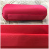 Scheilan Crimson Red Satin Box Clutch /A