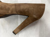 Daniela Fargion Brown Suede Platform Pump Heels - 9