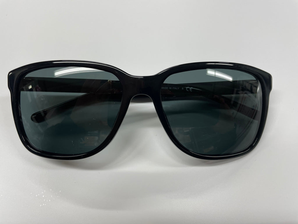 Burberry  Black Rectangle Sunglasses