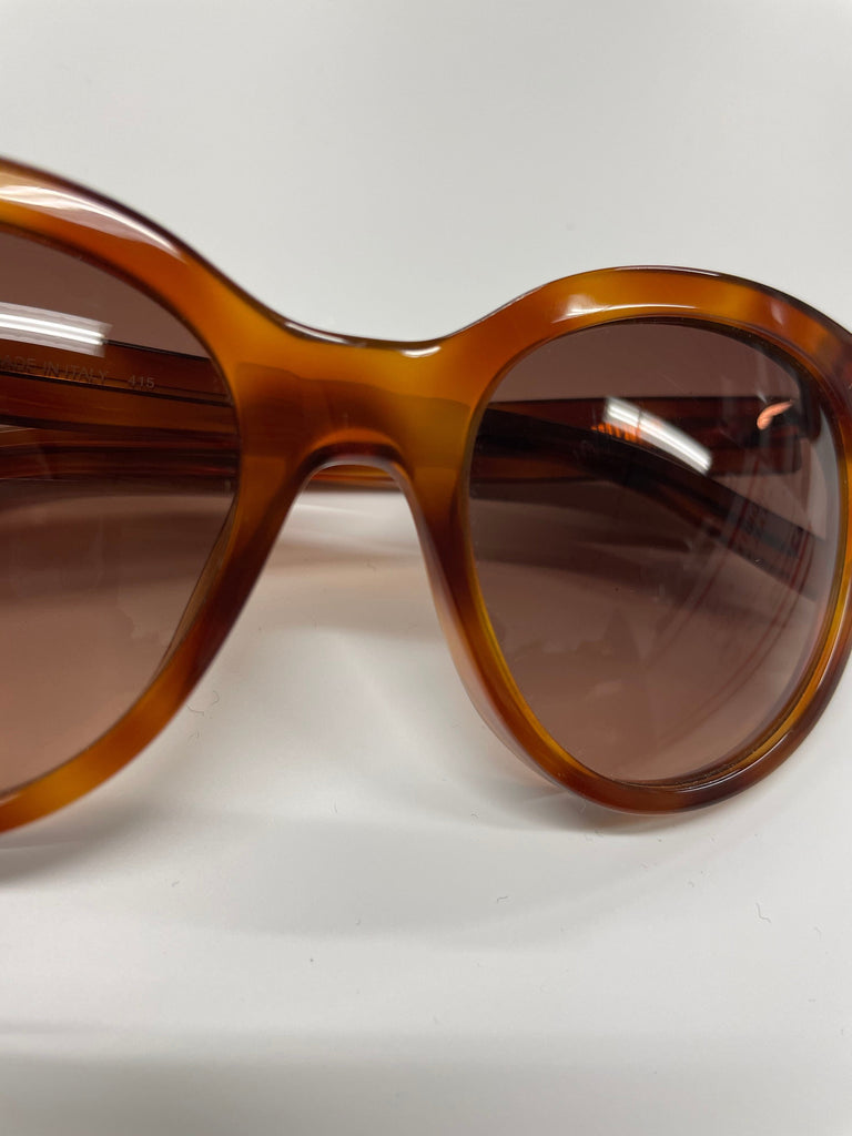 Chloe CE705S 725 Blonde Havana  Cat Eye Sunglasses