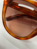 Chloe CE705S 725 Blonde Havana  Cat Eye Sunglasses
