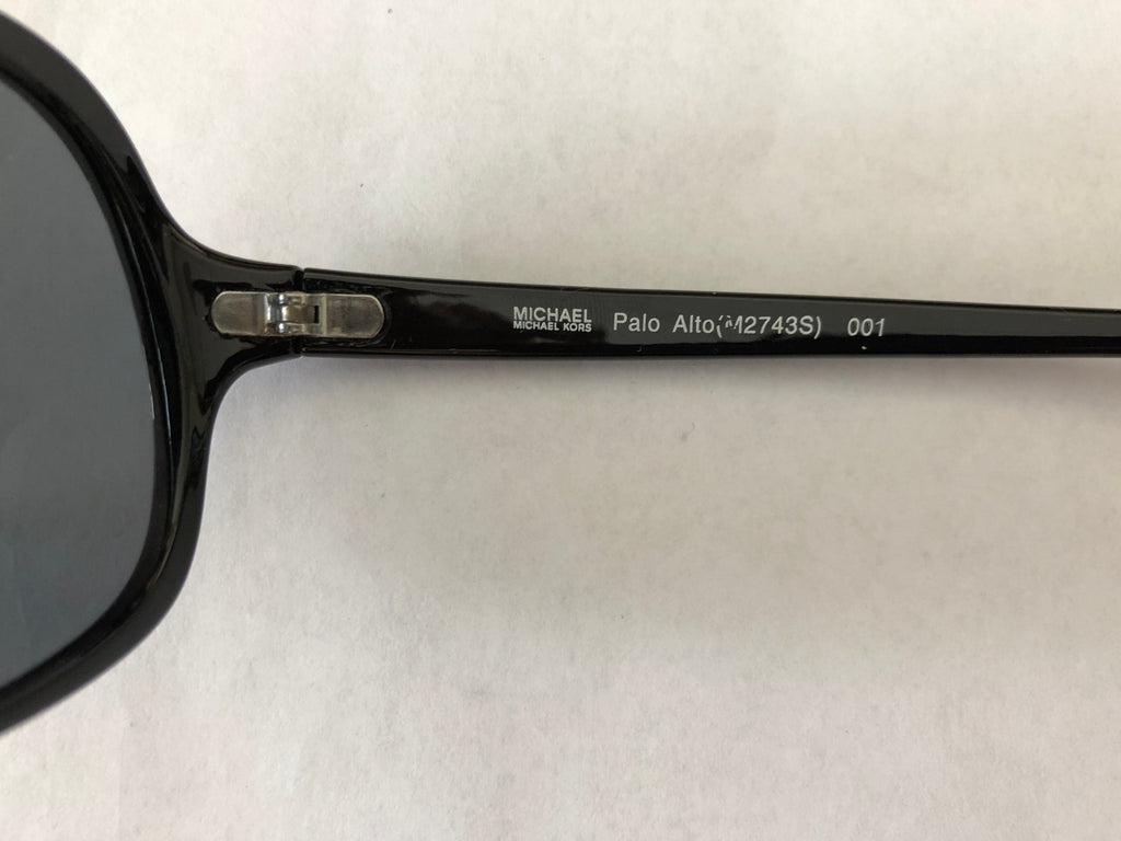 Michael Kors M2743/S PALO ALTO 001 Black Square Sunglasses