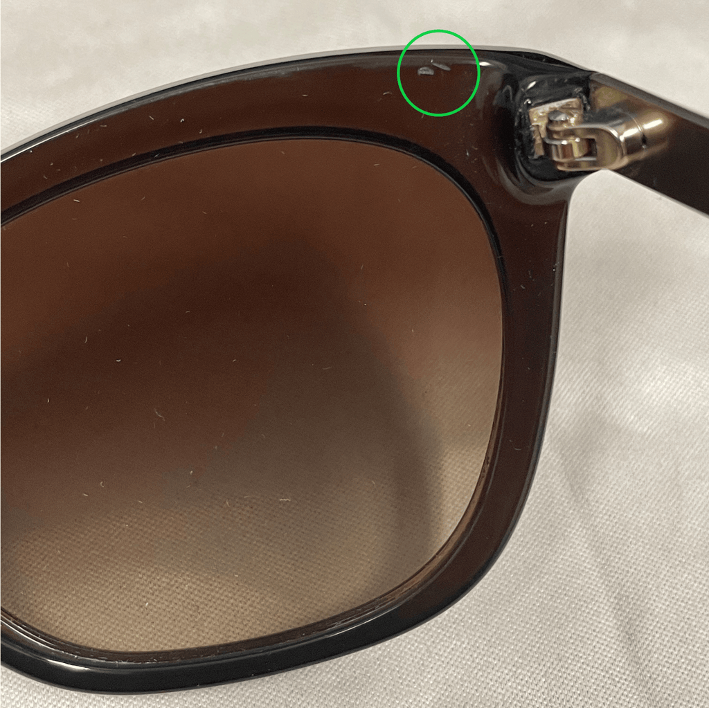 Michael Kors MK2020 ADELAIDE II 311613 Dark Brown Rectangle Sunglasses