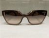 Prada  Light Brown Cateye Sunglasses