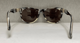 Salvatore Ferragamo SF617S 217 Rectangular Sunglasses-Brown Horn