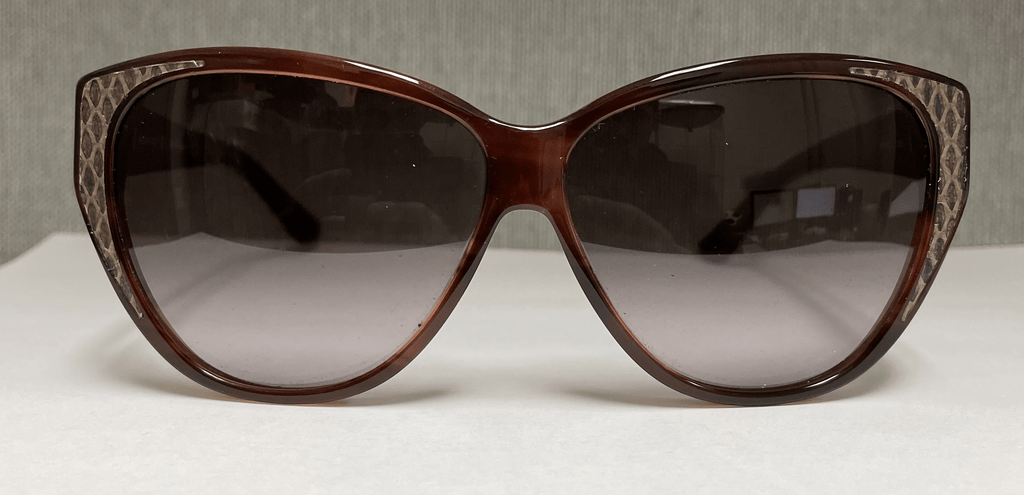 Salvatore Ferragamo  Brown Cat Eye Sunglasses